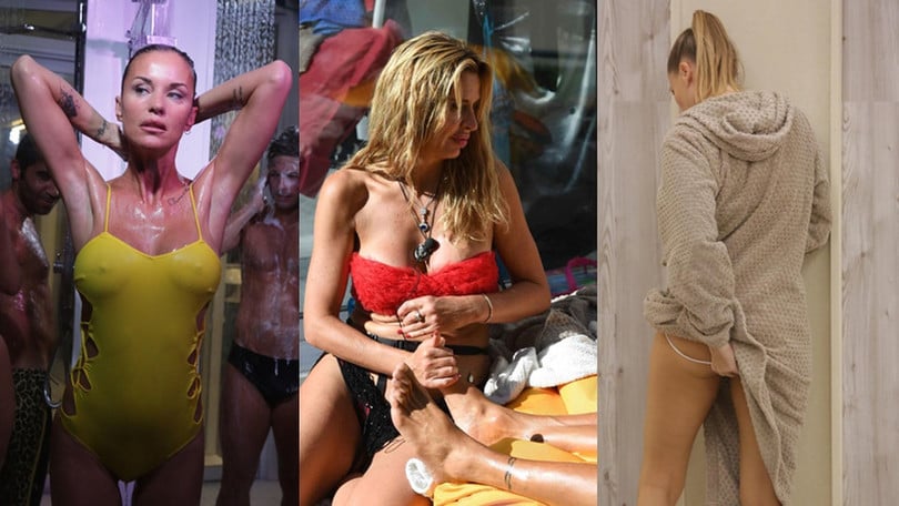 Grande Fratello Vip: docce sexy, massaggi ai piedi e spogliarelli