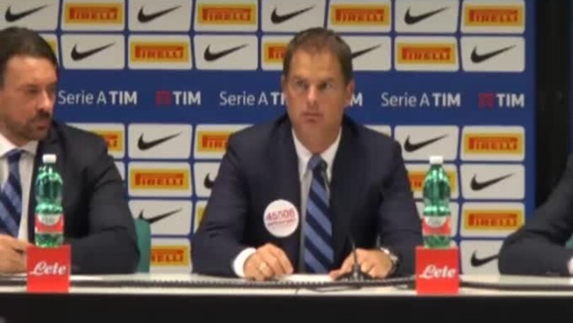 De Boer: "Dopo il gol ci siamo dimenticati di giocare"