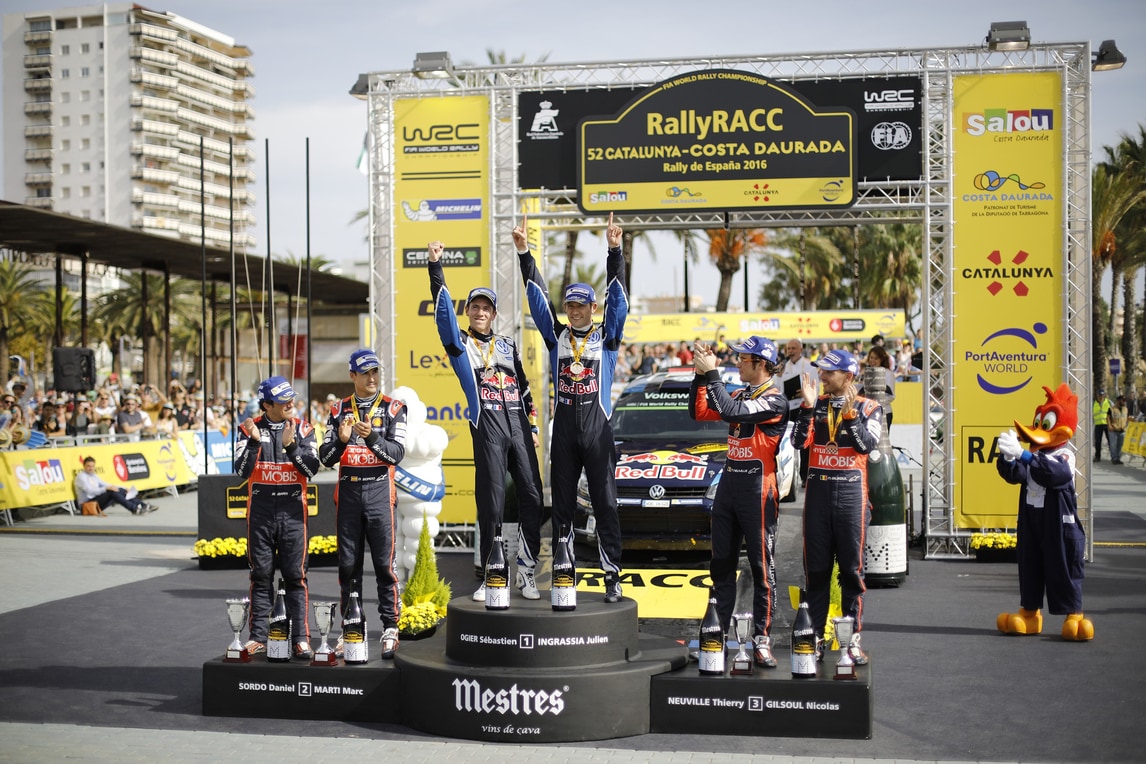 Ogier vince in Spagna e si conferma campione del mondo