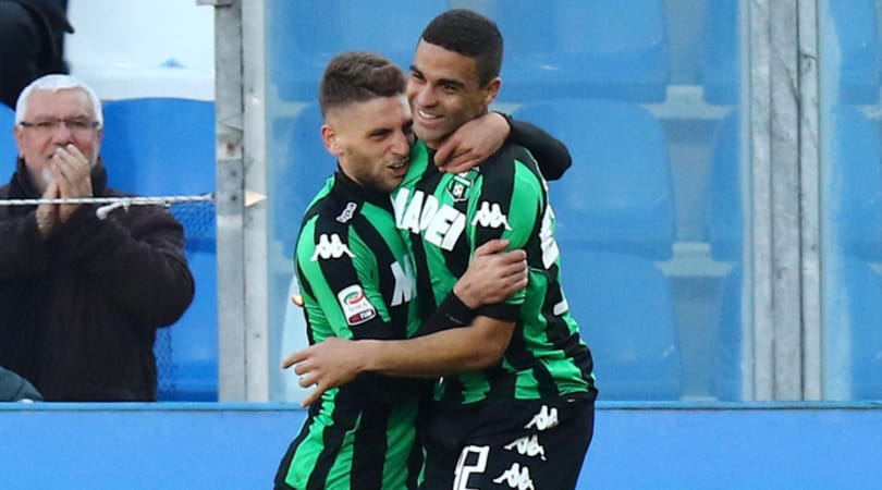 Calciomercato Sassuolo, le big vogliono Berardi, Defrel e Acerbi