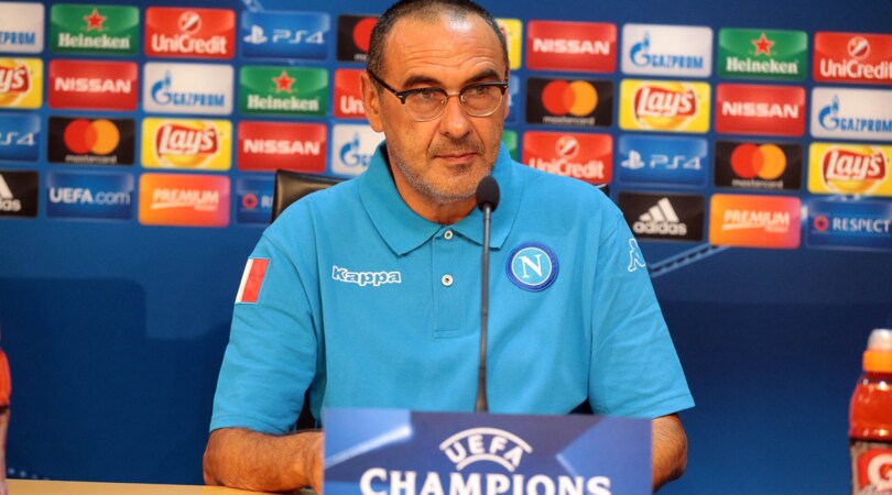 Champions League, Sarri: «Fiducia totale nel Napoli»