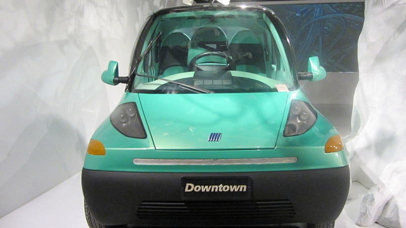 Fiat Downtown, l'auto elettrica del futuro 25 anni fa