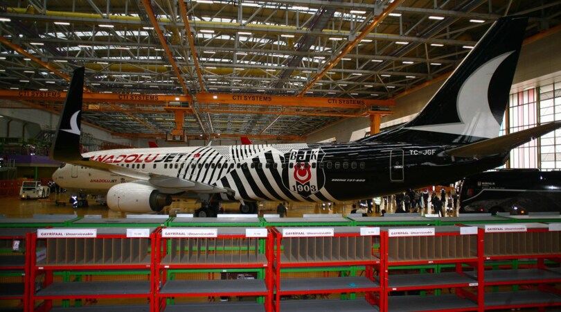 Champions League, il Besiktas a Napoli con il suo nuovo aereo