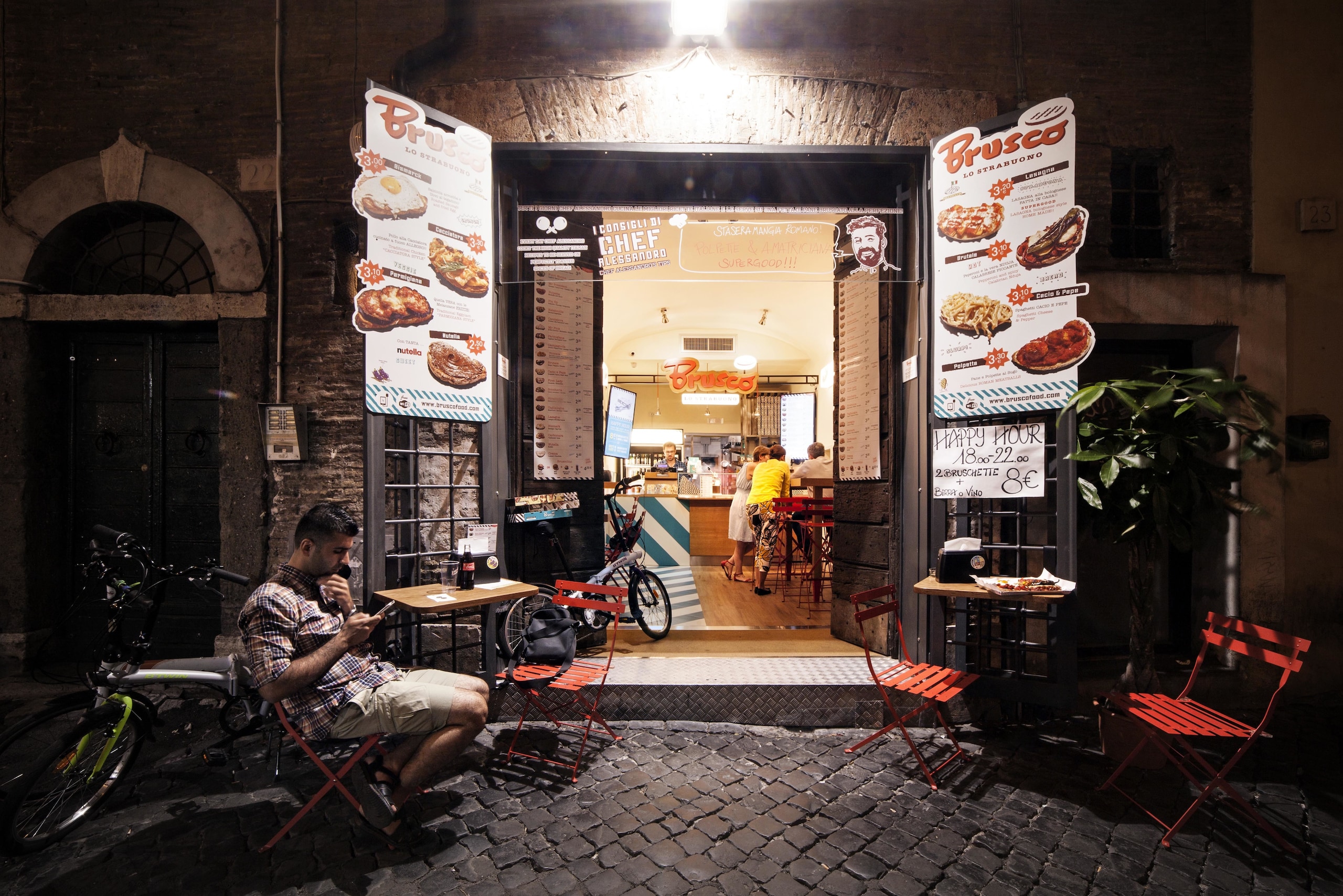 Ecco Brusco Lo Strabuono, la cucina italiana su una fetta di pane
