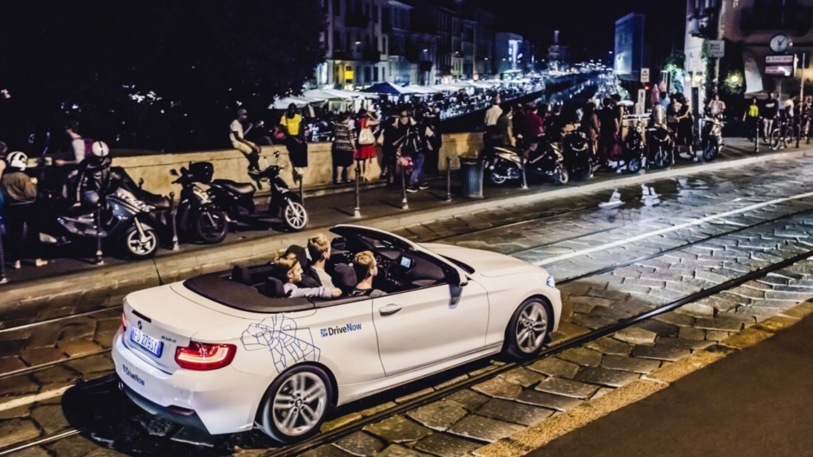 BMW DriveNow, arriva in Italia il car sharing premium