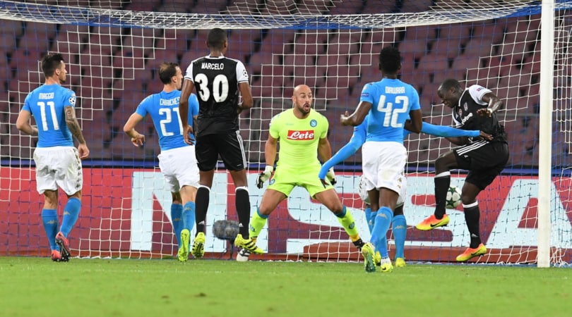Champions League Napoli, Reina: «Il pubblico? È sacro, però mi piacerebbe che non fischiasse»