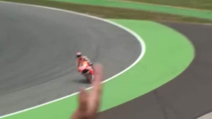 Rossi e l'esame Phillip Island