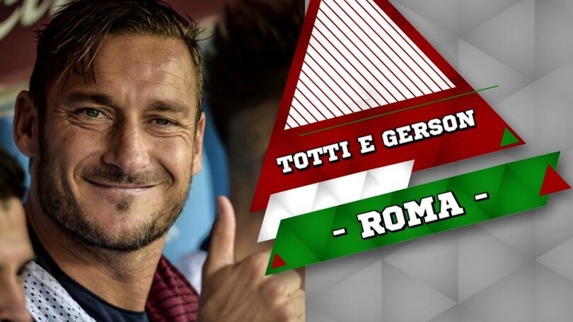 Roma, Totti e Gerson titolari contro l'Austria Vienna