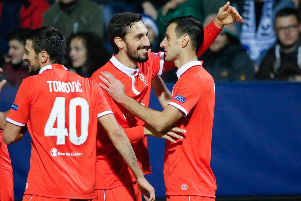 Europa League, Slovan Liberec-Fiorentina 1-3: doppietta di Kalinic e Babacar