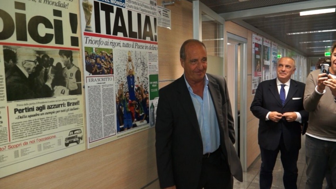 Ventura al Corriere dello Sport-Stadio: il backstage