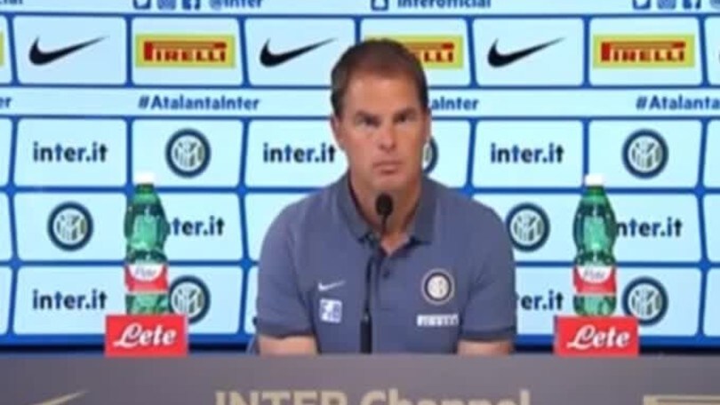 De Boer: "Voci su un mio esonero? Lavoro e sono fiducioso"