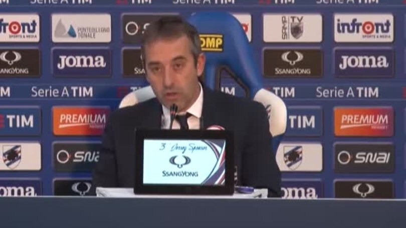 Giampaolo: "Grande risposta della mia squadra"
