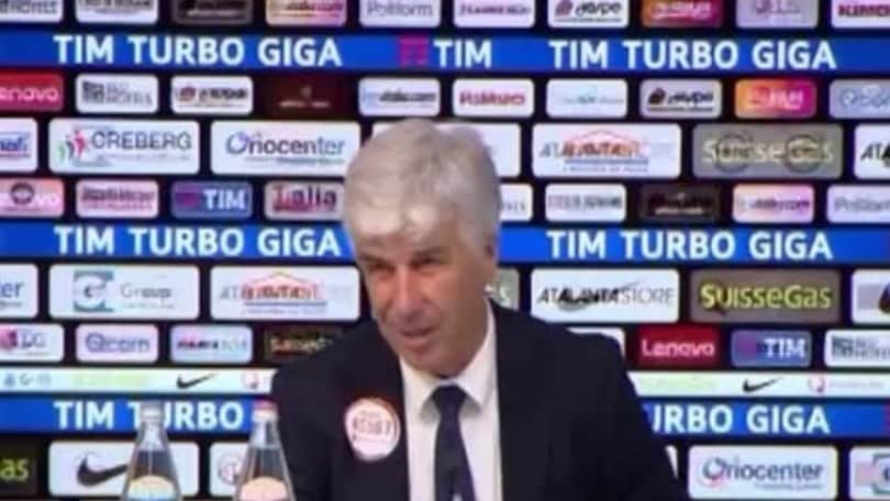 Gasperini: "Giocato con lucidità. Specialemente nel primo tempo"