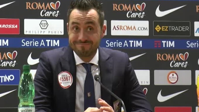 De Zerbi:"Dopo il 2-0 abbiamo avuto un atteggiamento passivo"