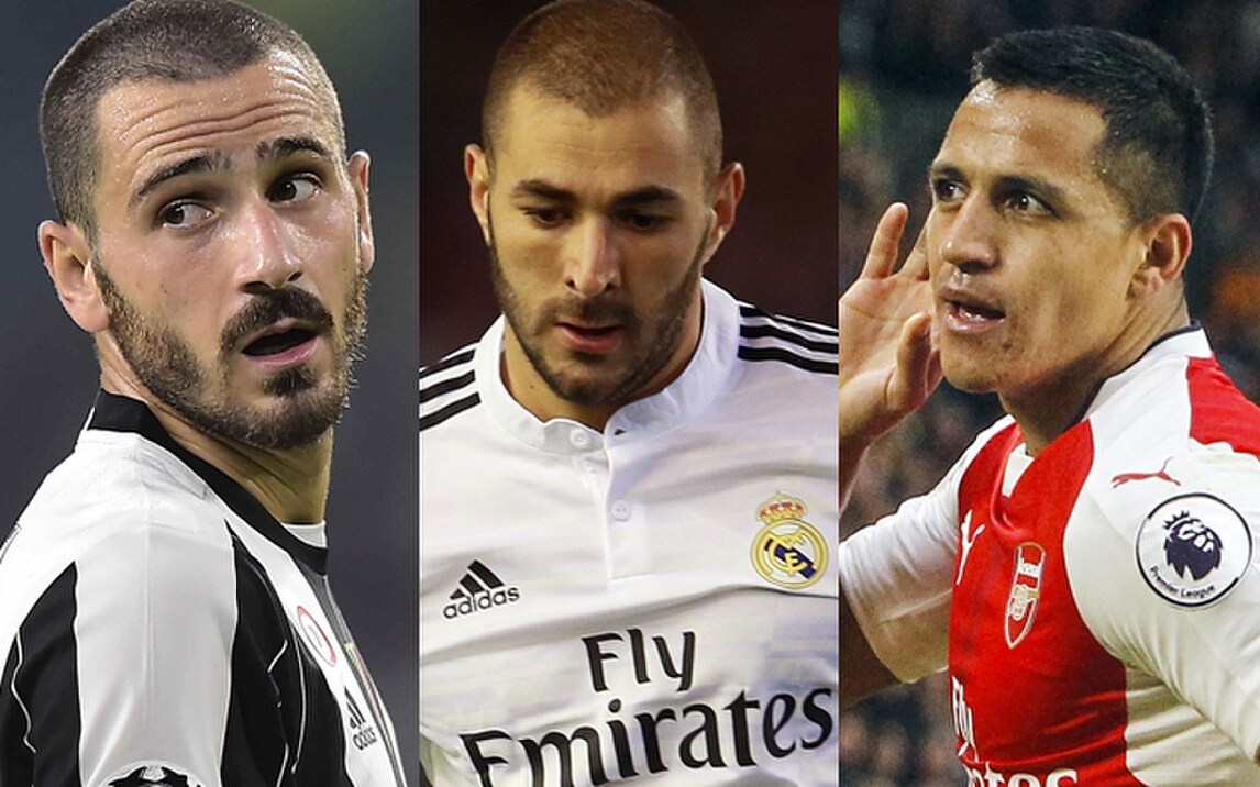 FOTO Pallone d'Oro, anche Bonucci nella lista dei grandi esclusi
