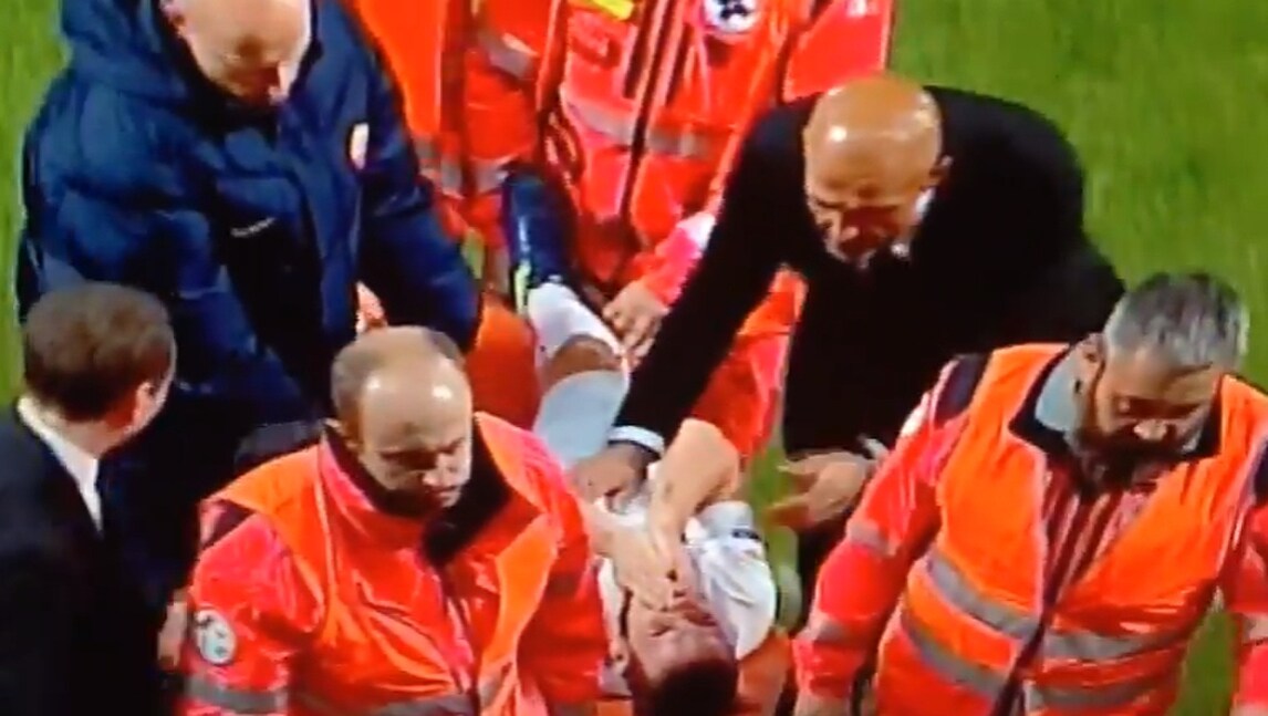 Serie A Roma, infortunio per Florenzi: esce in lacrime FOTO