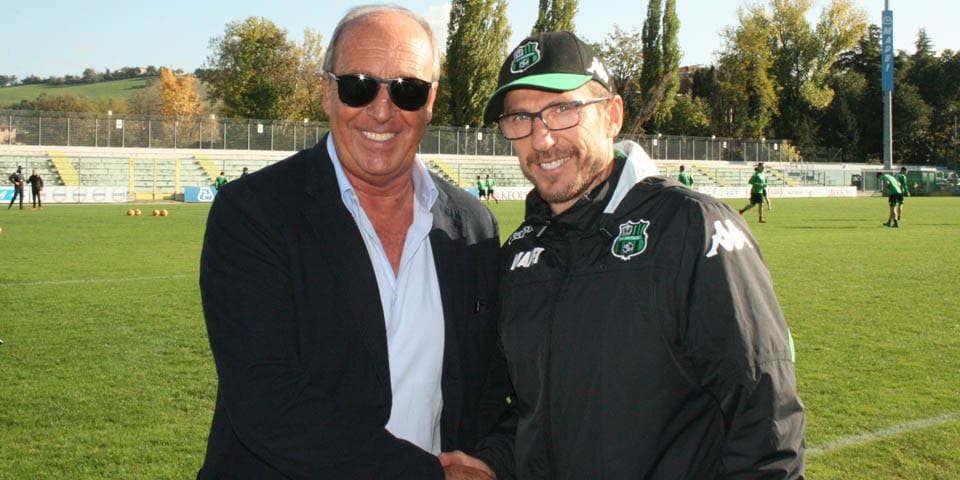 Serie A, Ventura visita il Sassuolo: «Berardi? Un vero talento»