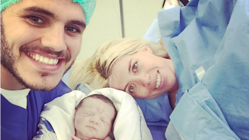 Inter, Icardi di nuovo papà