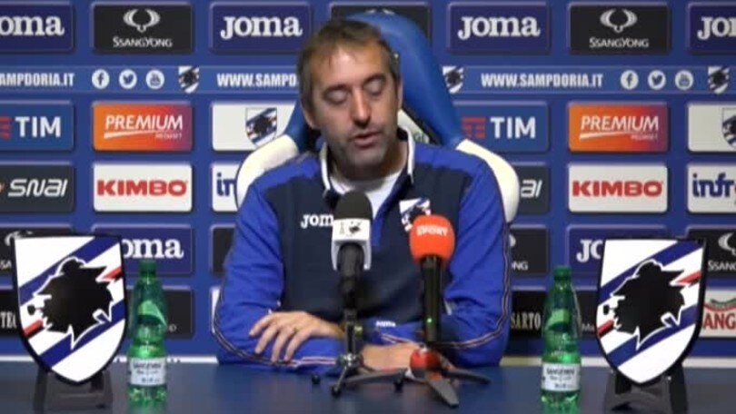 Giampaolo: "Batterie ricaricate, faremo la partita giusta"