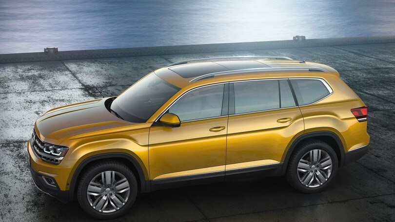 Volkswagen Atlas, il Suv big size per gli USA: foto