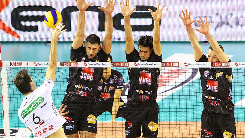 Volley: Superlega, nelle partite del pomeriggio vincono Civitanova, Trento e Monza