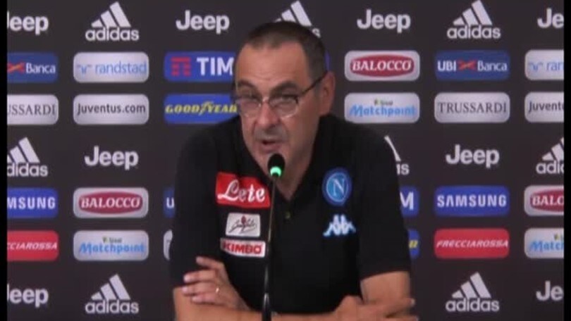 Sarri: "Abbiamo perso l'attaccante più forte e fatto un mercato giovane"