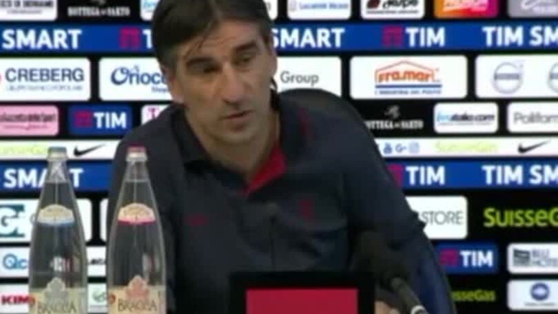 Juric: "La colpa di questa prestazione è mia"