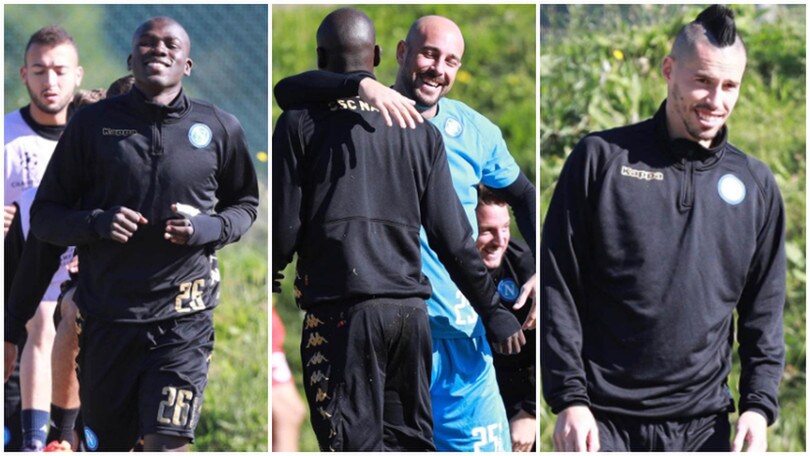 Napoli, verso la Champions tra sorrisi e buon umore