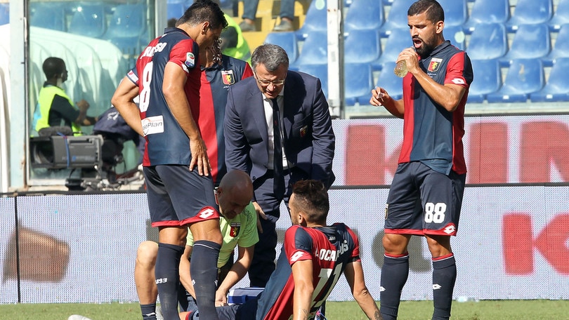Serie A Genoa, Ocamps ok. Izzo vicino al recupero