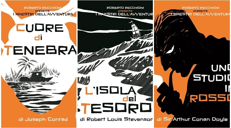 I Maestri dell'Avventura, quattro classici in fumetto