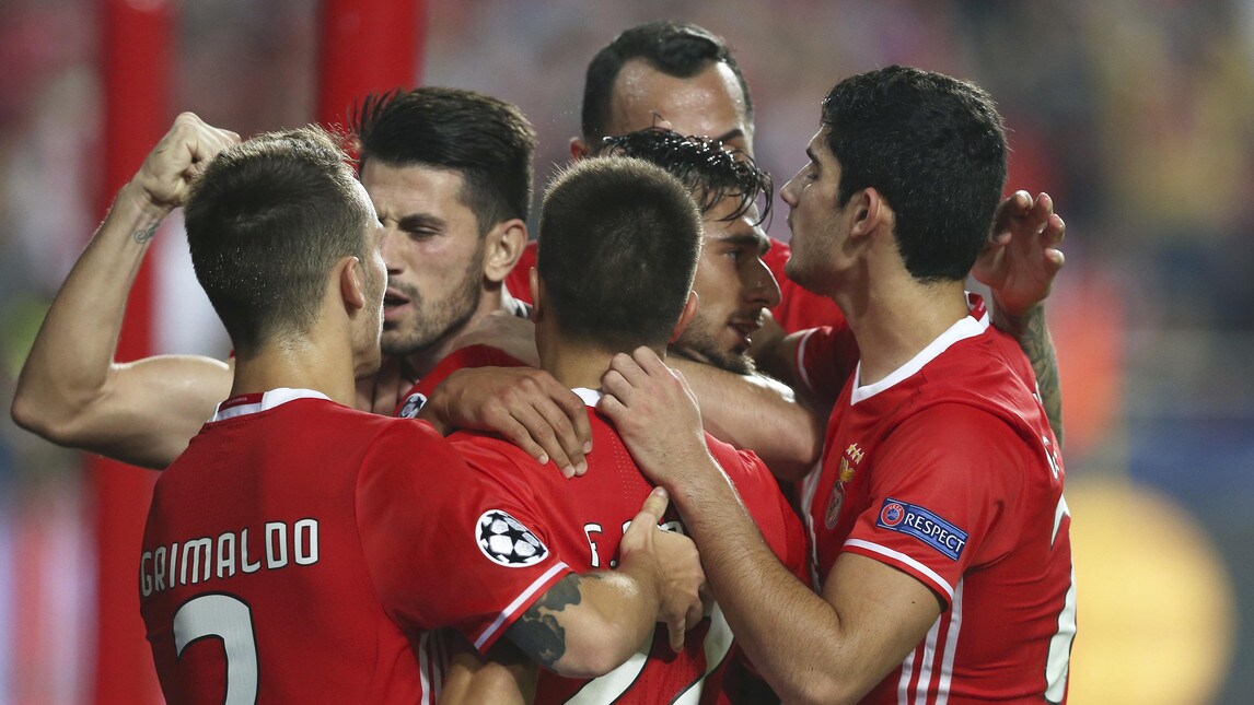 Benfica-Dinamo Kiev 1-0: decide Salvio su rigore