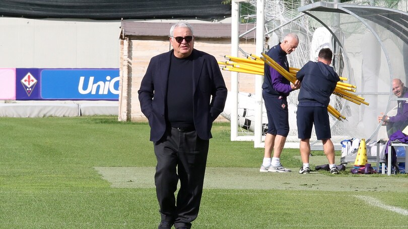 Europa League Fiorentina, Corvino osserva la rifinitura di Sousa