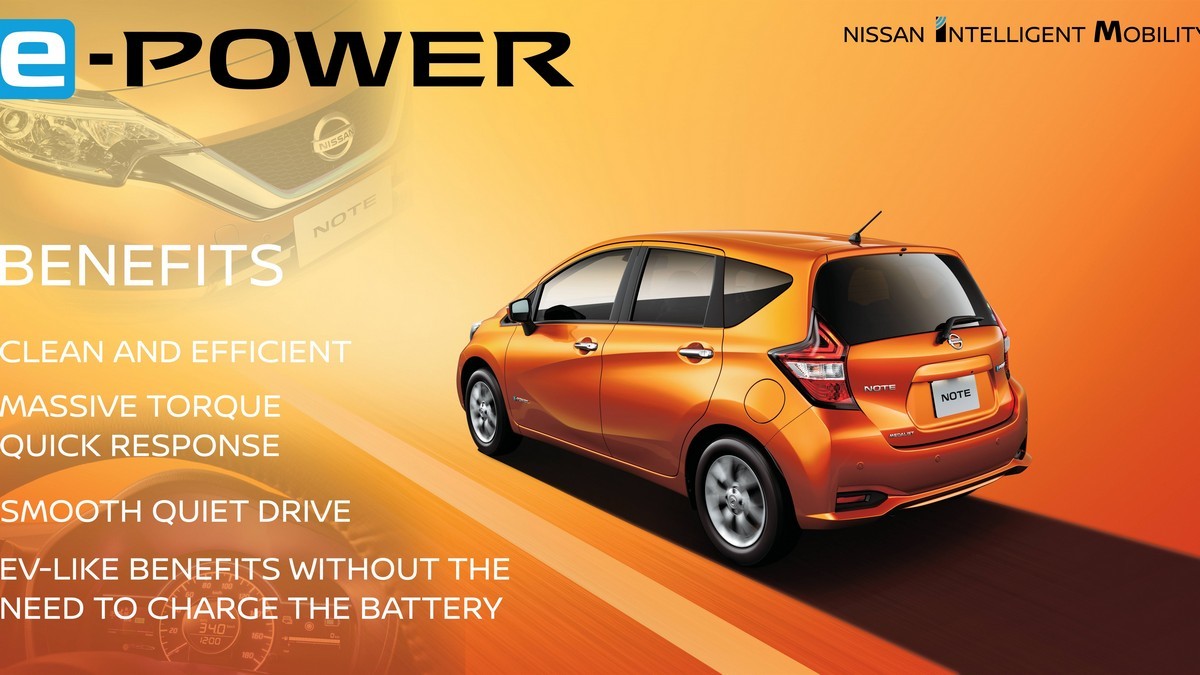 Nissan e-Power, ecco l'ibrido per le auto compatte