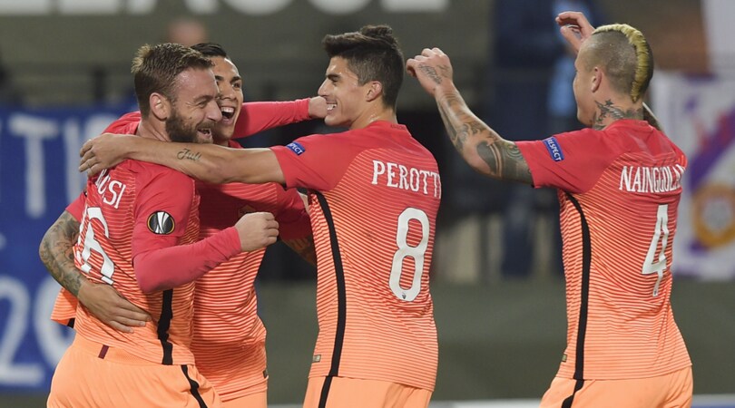 Europa League: Austria Vienna-Roma, il film della vittoria giallorossa per 4-2