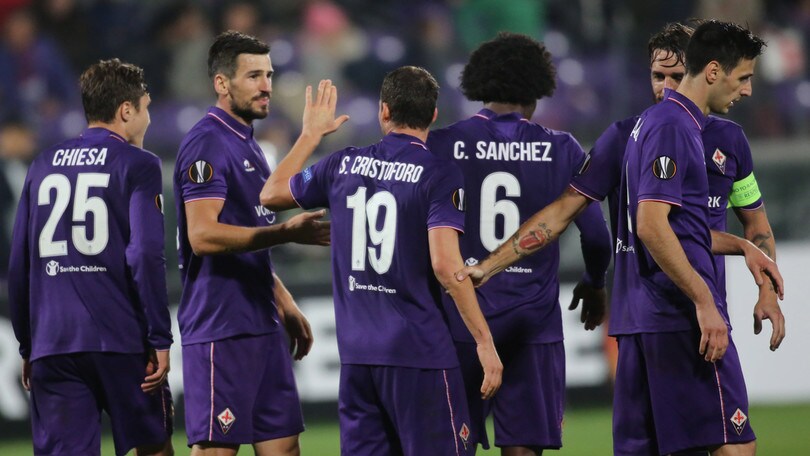 La Fiorentina travolge lo Slovan Liberec