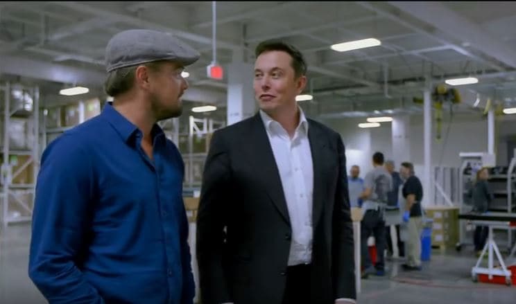 Tesla, DiCaprio e Musk lanciano un appello alle Case automobilistiche