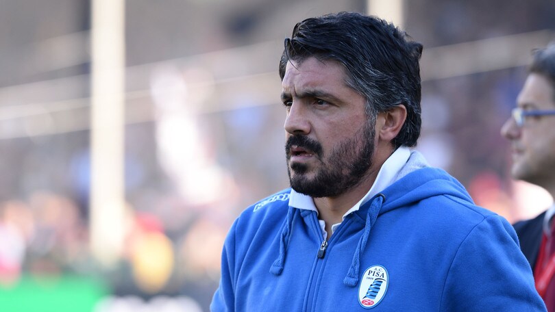 Serie B Pisa, Gattuso: «Vogliamo tornare a vincere»