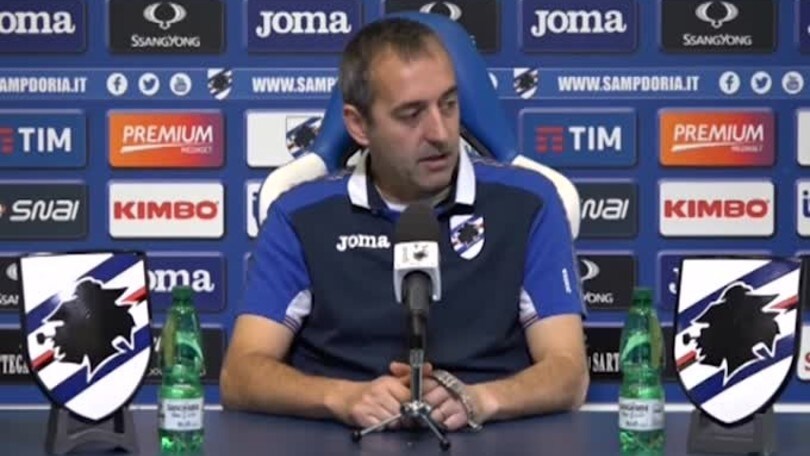 Giampaolo: "Stiamo crescendo. Fiorentina molto forte"