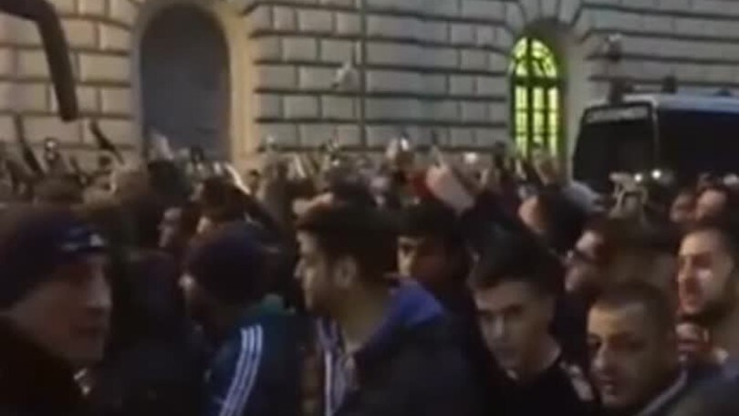 La Lazio parte per Napoli: che entusiasmo!