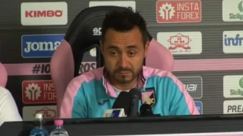 De Zerbi: "Pesa non avere ancora fatto un punto a Palermo"