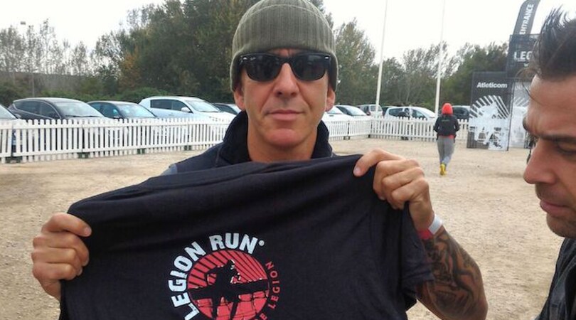 Legion Run Roma, Di Canio: «Non potevo perdere l'occasione di partecipare»