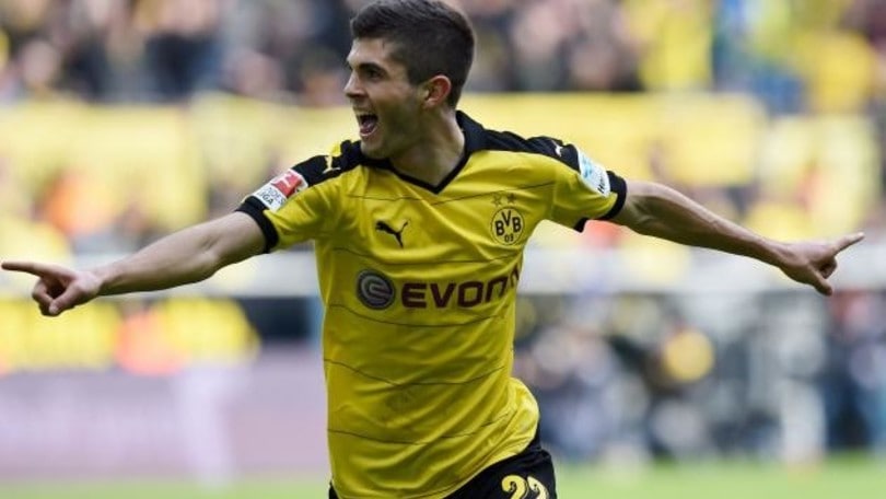 Pulisic, assist e applausi nel poker di Aubameyang contro l’Amburgo