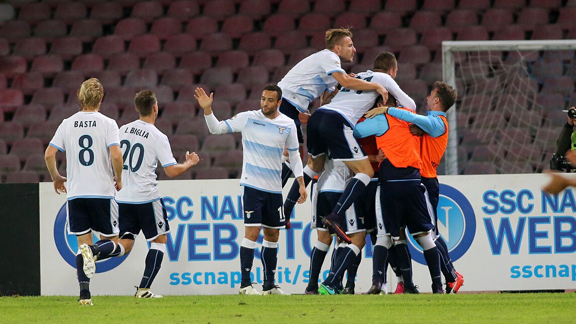 Serie A, Napoli-Lazio 1-1: Hamsik, poi Keita risponde subito