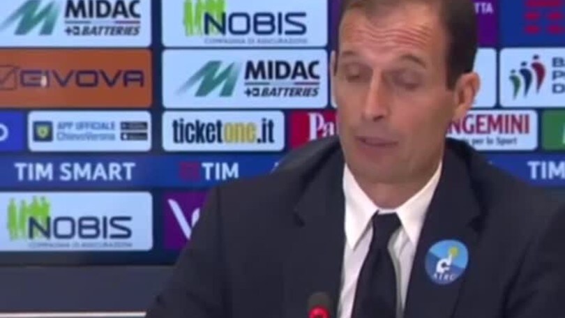 Allegri: "Lo scudetto non è nostro"