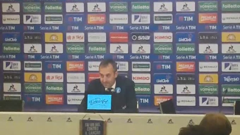 Giampaolo: "Bella reazione nella ripresa"