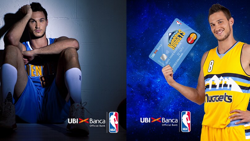 NBA-UBI, con la carta Enjoy puoi volare a vedere Gallinari
