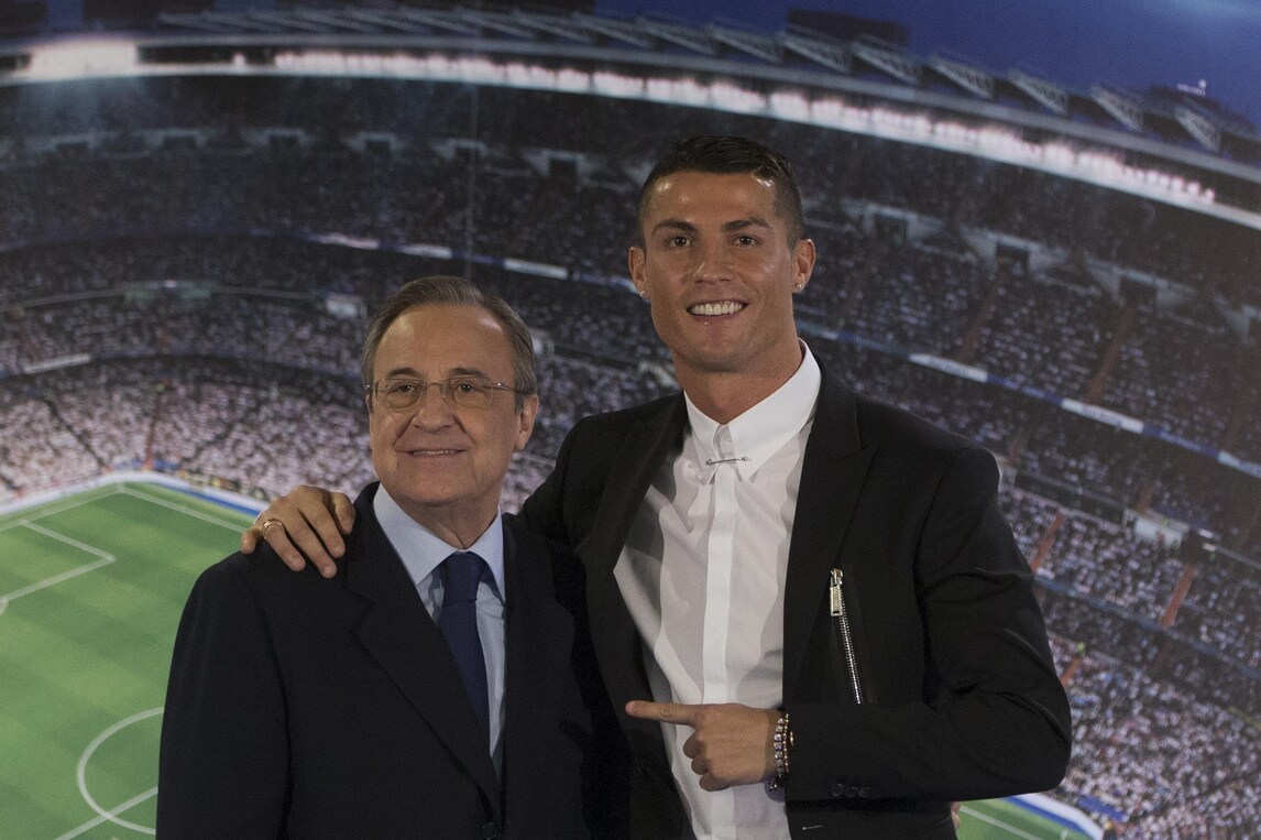 Florentino Perez: «Ronaldo vincerà il suo 4° Pallone d'Oro»