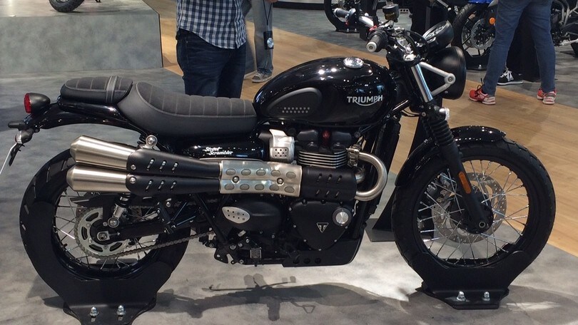 Triumph Street Scrambler, voglia di libertà a Eicma 2016