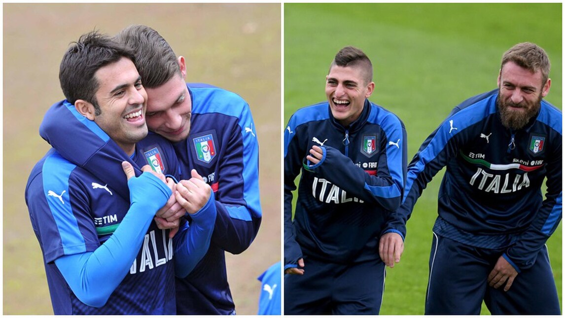 Italia, sorrisi e abbracci a Coverciano, che feeling tra gli azzurri!