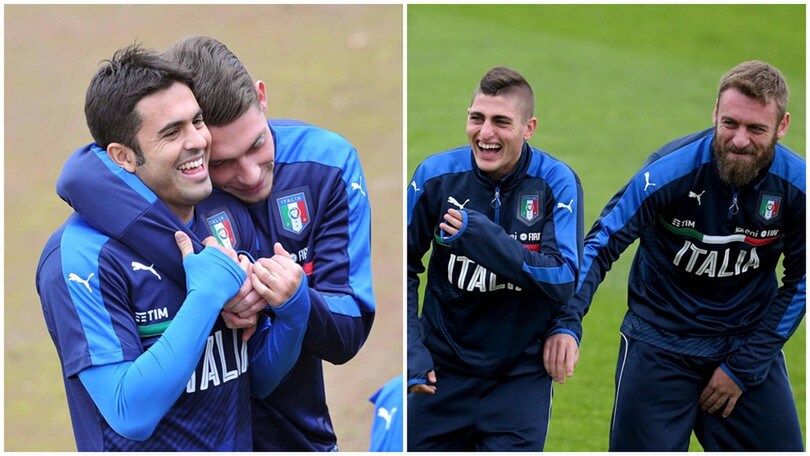 Italia, sorrisi e abbracci a Coverciano, che feeling tra gli azzurri!